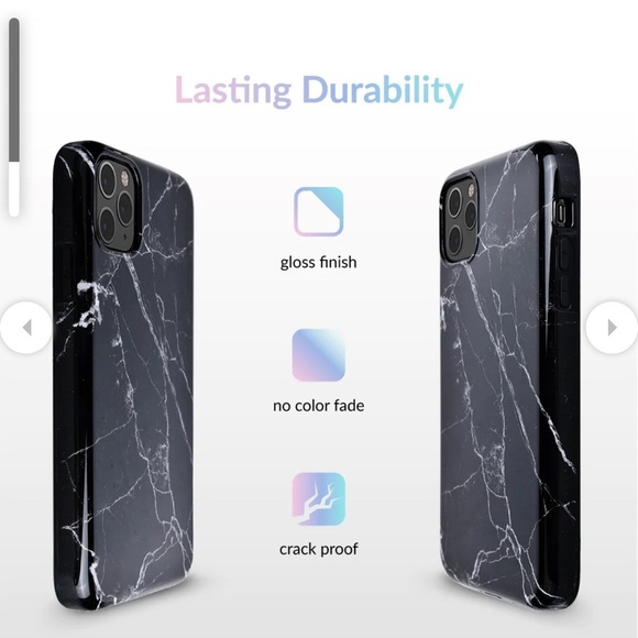 Velvet Caviar iPhone 11 Pro Max case in black marble - Picture 4 of 6